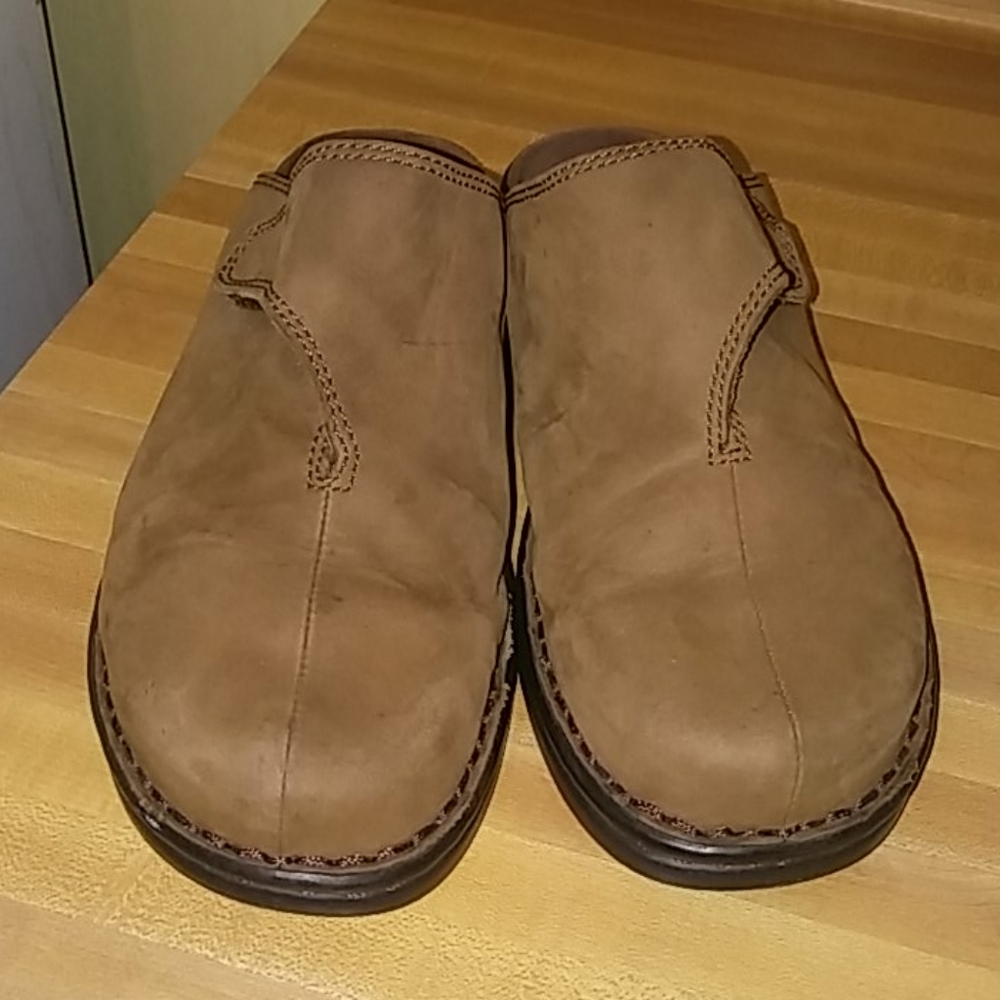 Prophet Suede Leather Slide Sandals (Unisex)